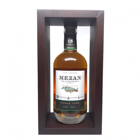 Mezan Rhum Vieux 18 ans Single Cask Long Pond 58.6° 70 cl Jamaïque