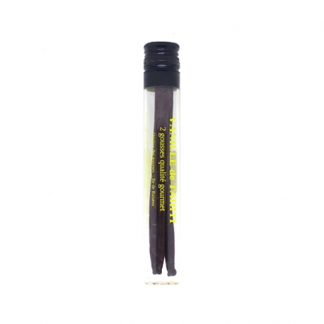 Monde vanille vanille tahiti tube 2 gousses 15/16cm