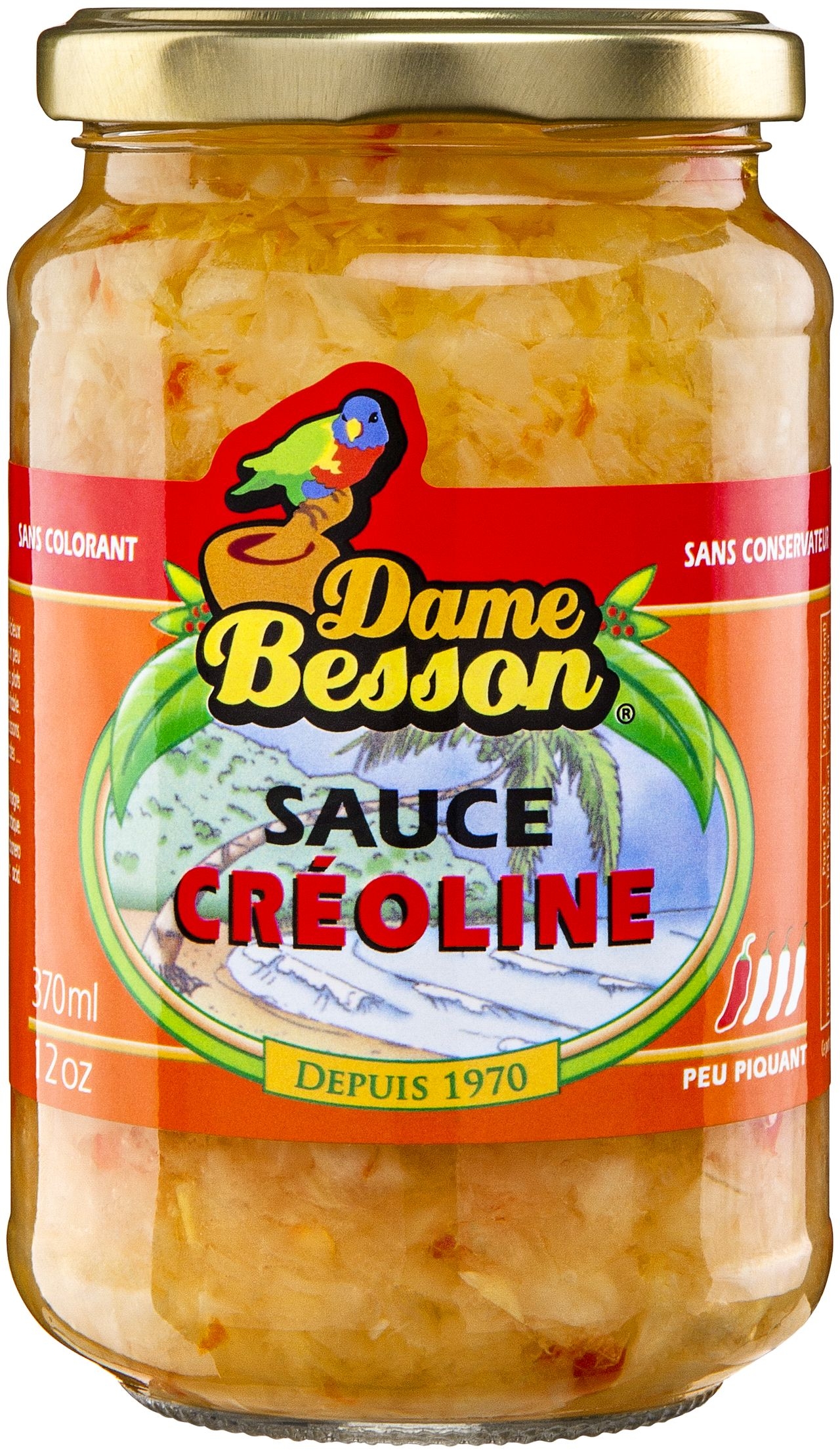 Sauce créoline - Dame besson - 57cl