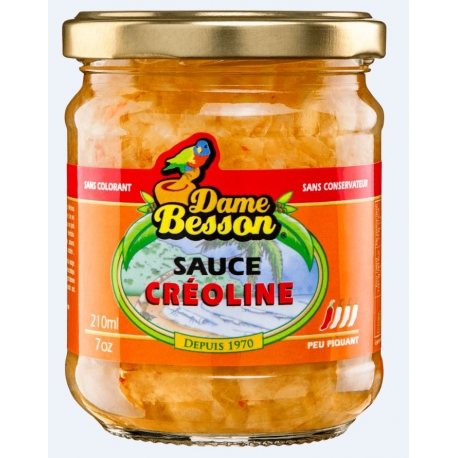 Dame Besson Sauce Créoline 210ml / 170g PM
