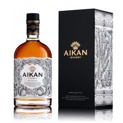 Aikan Whisky Fine Rhum Barrel vieilli en fût de rhum étui 43° 50cl Martinique