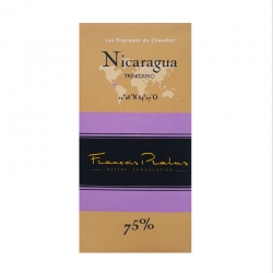 Pralus Chocolat Noir 75% Nicaragua tablette 100 g