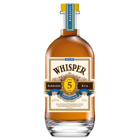 Whisper Rhum Vieux 5 ans 40° 70 cl Barbade