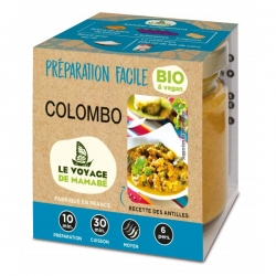 Le Voyage de Mamabé Préparation Facile Colombo bio 80g