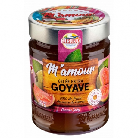 M amour confiture goyave (gelée) 325 g