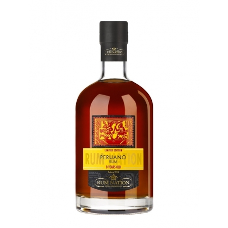 Rum nation Rhum Vieux 8 ans 42° 70 cl Pérou