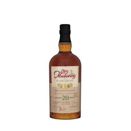 Malecon Rhum Vieux 20 ans Rare Proof étui 48,4° 70 cl Panama