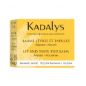 Kadalys Baume Lèvres et Papilles aux extraits de Banane Jaune - 7gr