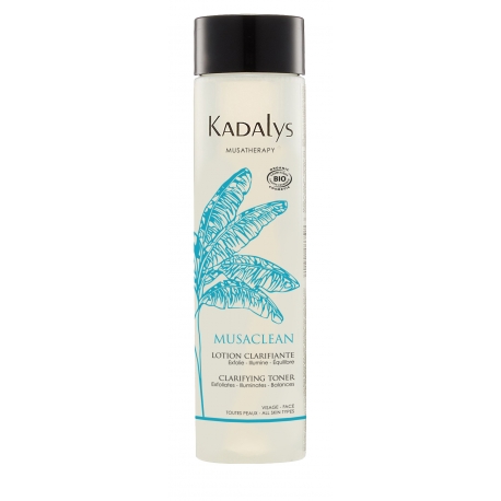 Kadalys Musaclean  Lotion clarifiante aux extraits de banane verte - Flacon 200ml