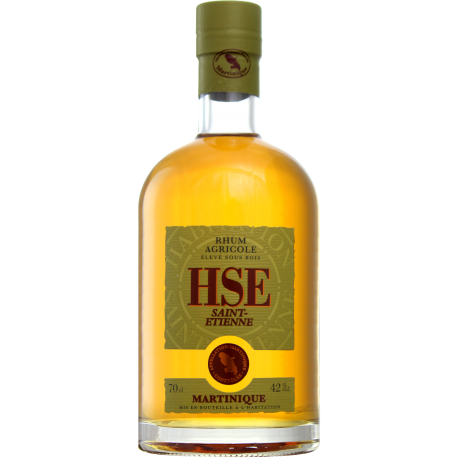 HSE Rhum ambré eleve sous bois 42° 70 cl Martinique