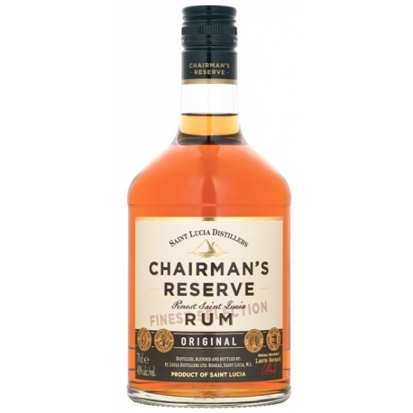 Chairman's Reserve Rhum Vieux Original 40° 70 cl Sainte Lucie