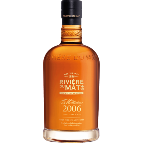 Rivière du Mat Rhum Vieux Millésime 2006 43° Réunion