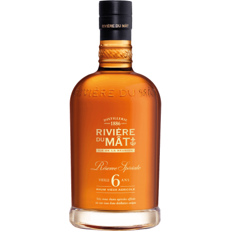 Rivière du Mat Rhum Vieux 6 ans Réserve Spéciale 43° Réunion