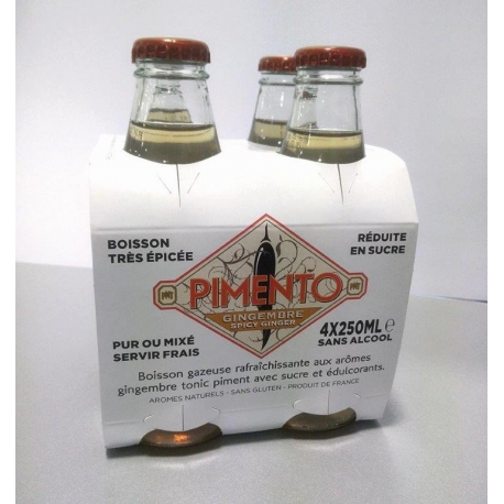 Pimento Ginger Beer boisson gazeuse 4x25 cl