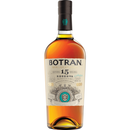 Botran Rhum Vieux 15 ans reserva solera 40° 70 cl Guatemala