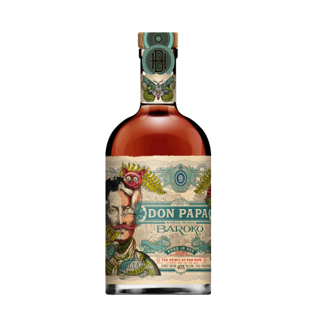 Don Papa Baroko boisson spiritueuse étui 40° 70 cl Philippines