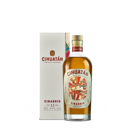 Cihuatan Rhum Vieux 12 Cinabrio 40° 70 cl Salvador