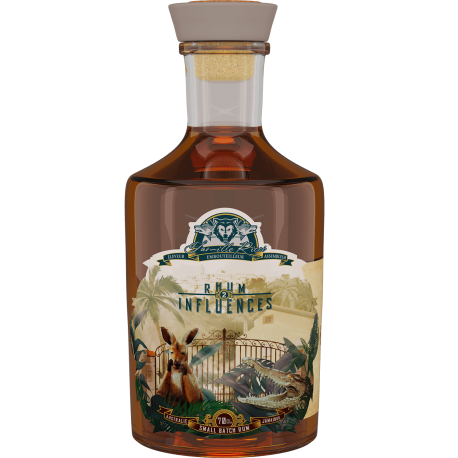 Famille Ricci Rhum Vieux Influence 2 étui 46° Australie - Jamaique