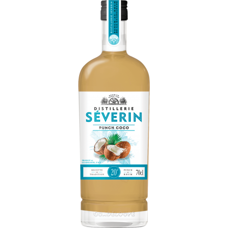 Séverin Punch Coco 20° 70 cl Guadeloupe