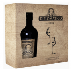 Diplomatico Rhum Vieux Seleccion de Familia coffret + 2 verres 43° 70 cl Venezuela