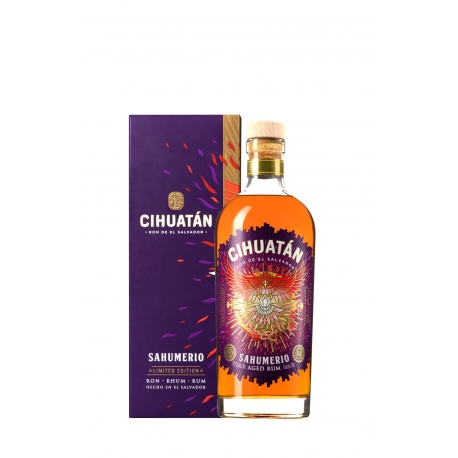 Cihuatán Rhum Vieux Sahumerio étui 45,2° 70 cl Salvador