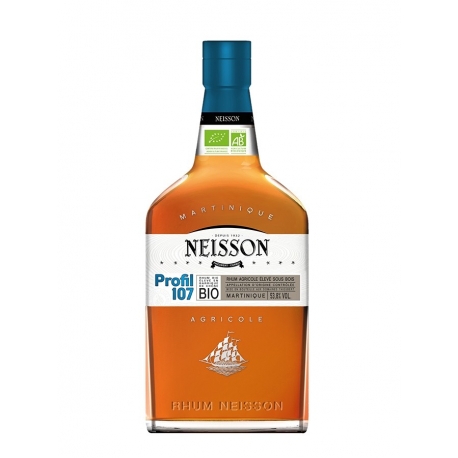 Neisson Rhum Ambré Profil 107 Bio 52,8° Martinique