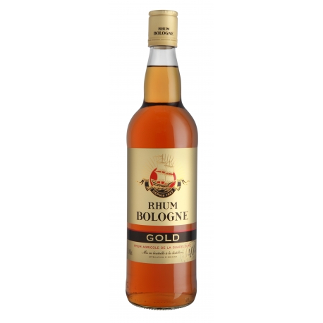 Bologne Rhum ambré gold 40° 70 cl Guadeloupe