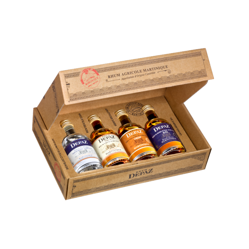 Coffret Dégustation de 4 Liqueurs