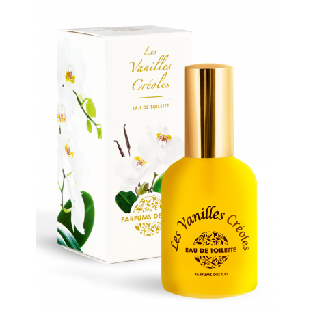 Parfums des Iles Eau de Toilette  Vanilles Créoles Vanille Bourbon 50ml
