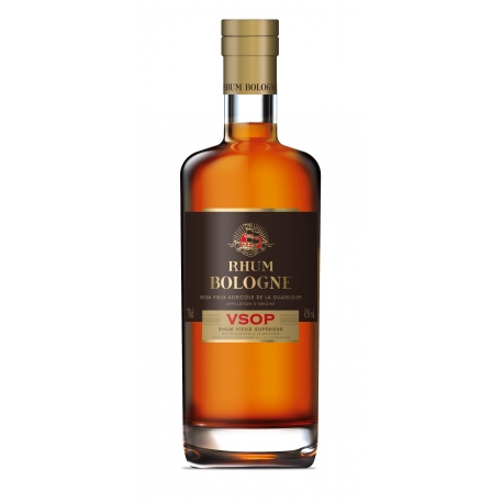 Bologne Rhum Vieux VSOP 4-8 ans étui 42° 70 cl Guadeloupe