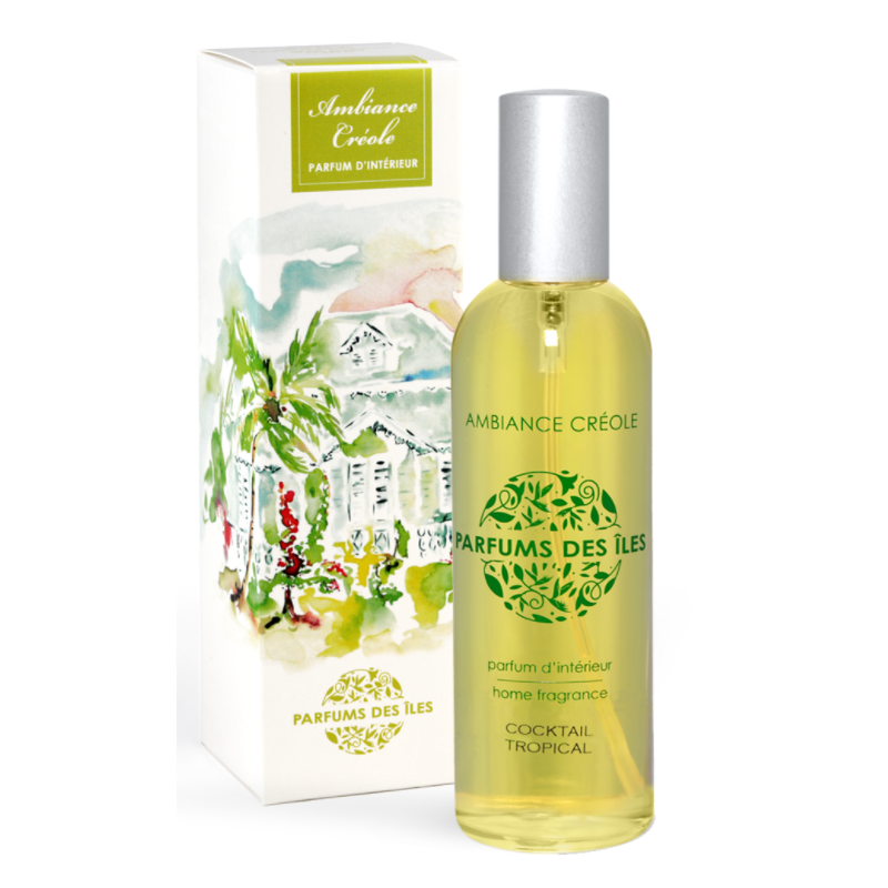 Parfum d'Ambiance Fleurs des îles Senteur Florale 100 Ml Spray d