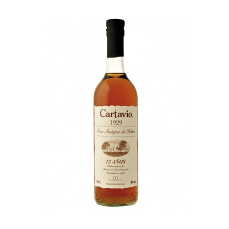 Cartavio Rhum Vieux 12 solera 40° 70 cl Pérou