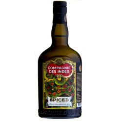 Compagnie des Indes Rhum Epicé Spiced Blended 40° République Dominicaine et Venezuela