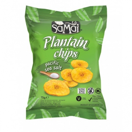 Samai chips de banane plantain salées 75 g