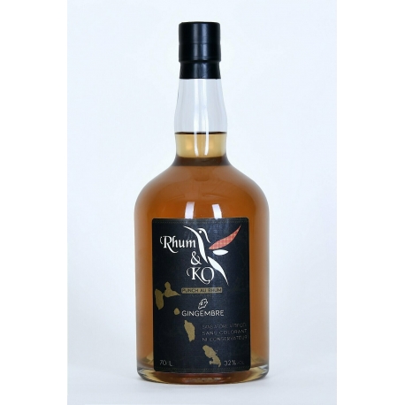 Rhum & KO Rhum Arrangé Fruité Gingembre 30° 70 cl