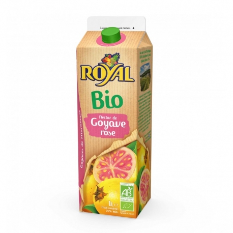 Royal Nectar de Goyave Rose bio 1L