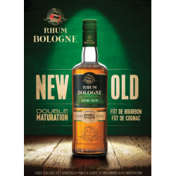 Bologne Rhum Vieux New Old Double Maturation 43° Guadeloupe