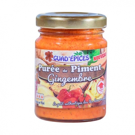 Guadépices Purée de Piment Gingembre 90g