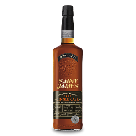 Saint James Rhum Vieux 1999 Single Cask 42,9° 70 cl Martinique