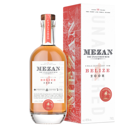 Mezan Rhum Vieux Belize 2008 46° 70 cl Belize