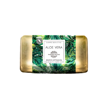 Parfums des îles savon à l'Aloe Vera 100g