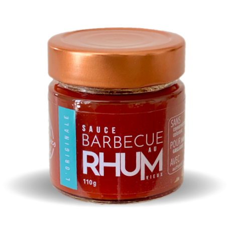 Piment Coco Sauce Barbecue au Rhum Vieux 110g