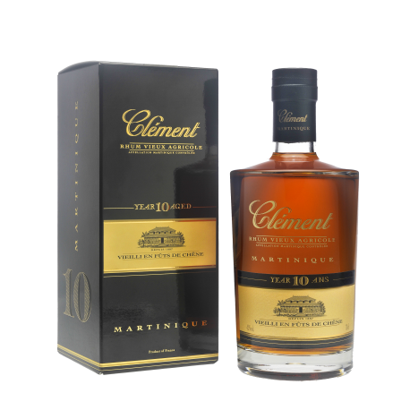 Clèment Rhum Vieux 10 ans 42° 70 cl Martinique