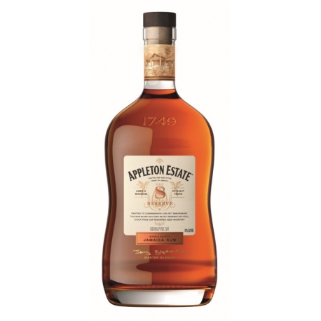 Appleton Rhum Vieux 8 ans Reserve 43° 70 cl Jamaïque