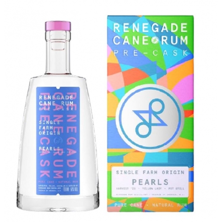 Renegade Rhum Blanc Pre - Cask Pearls étui 50° Grenade