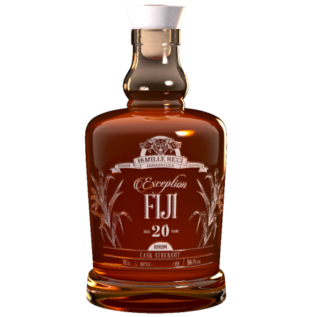 Famille Ricci Rhum Vieux 20 ans 60,7° Fiji