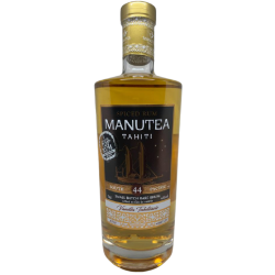 Manutea Rhum Epicé Vanilla Tahitensis 44° 70 cl Polynésie Française