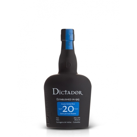 Dictador Rhum Vieux 20 40° 70 cl Colombie