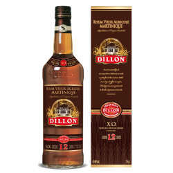 Dillon Rhum Vieux XO club 12 ans 45° 70 cl Martinique