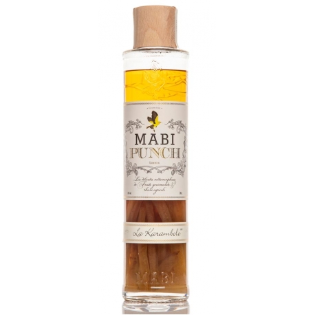 Mabi Punch karambole 34° 70 cl Guadeloupe